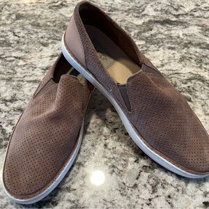 UGG Women's Brown Perforated Flats